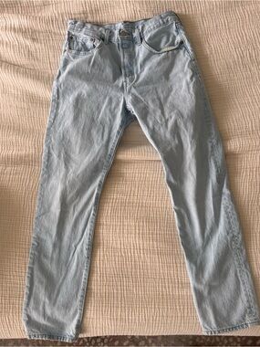 Levi's Light Blue Straight Leg Jeans